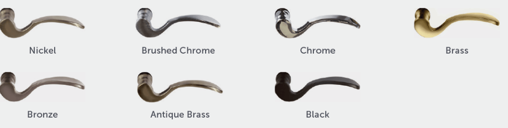 Colours of door handles multipoint image