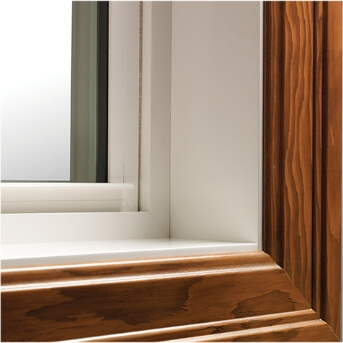 Stained casing pvc image