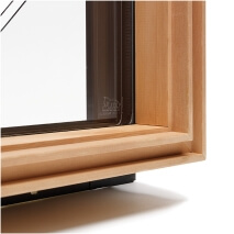 Wood interior jamb image